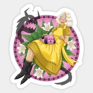 Courage & Muriel Sticker